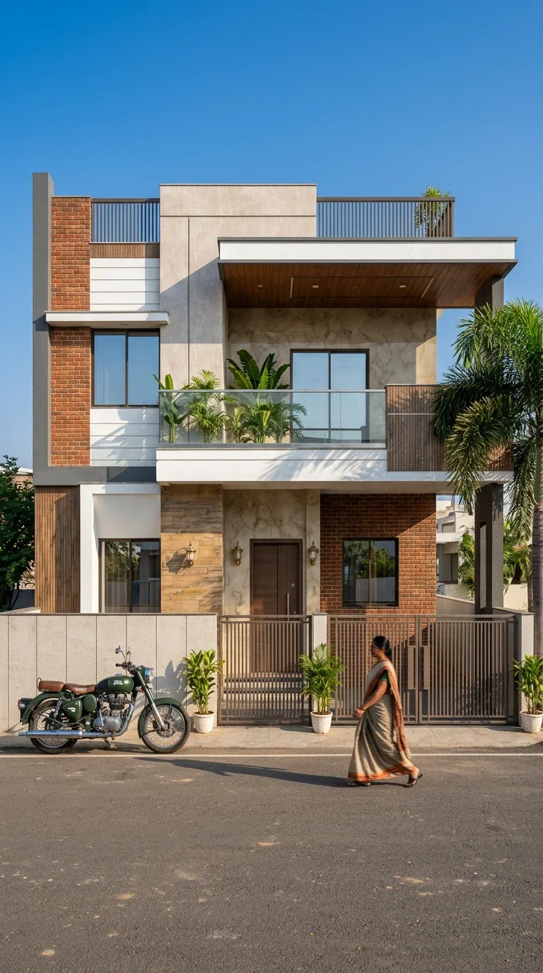 30x40 Modern Duplex House Design