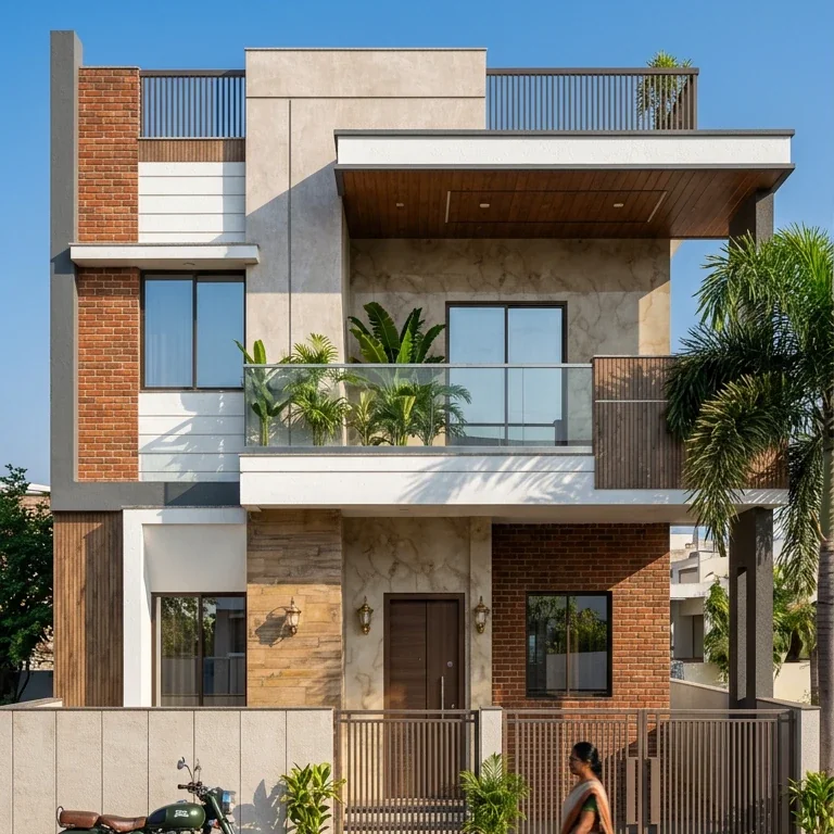 30x40 Modern Duplex House Design